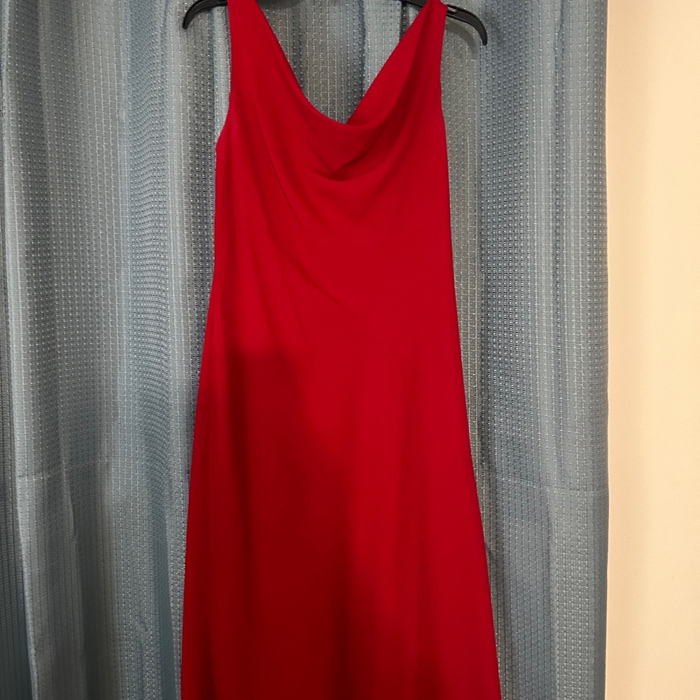 Jones New York Red No sleeve dress petite
